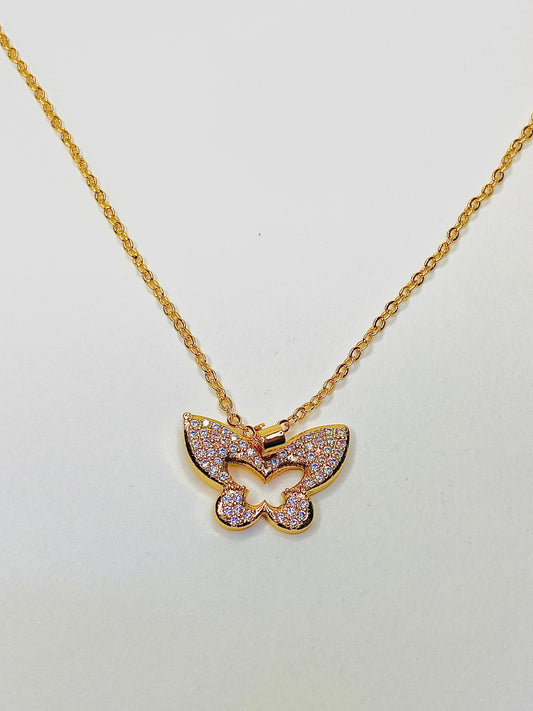 Butterfly Pendant For Girls